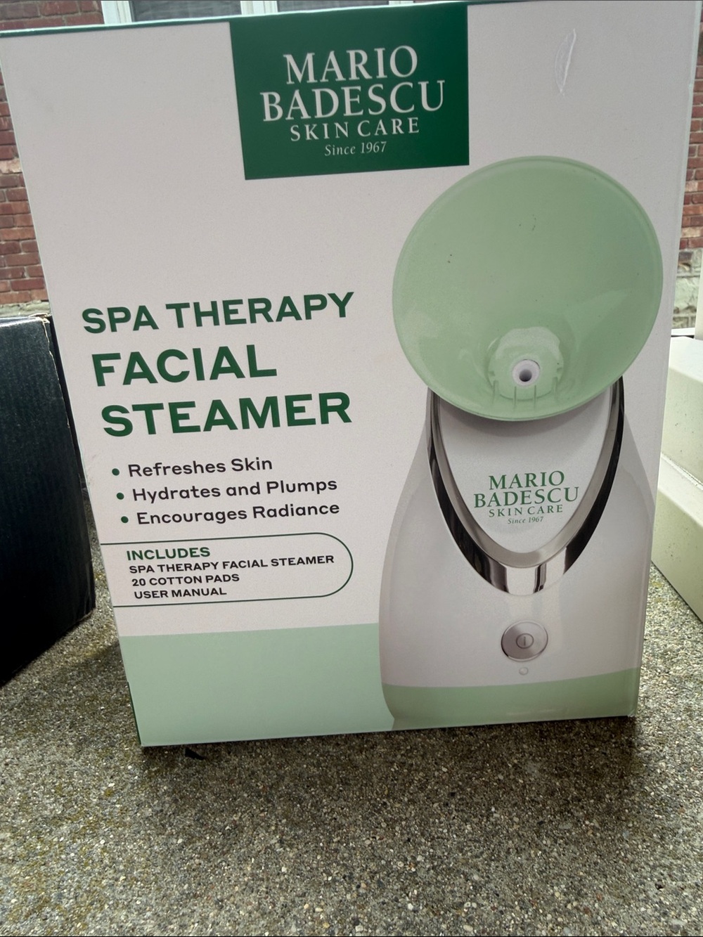 Mario Badescu Mint Green Spa Therapy Facial Steamer